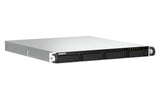 QNAP TS-464U-RP NAS Rack (1U) Intel® Celeron® N5095 8 GB DDR4 0 TB QNAP Turbo System Aluminium, Black