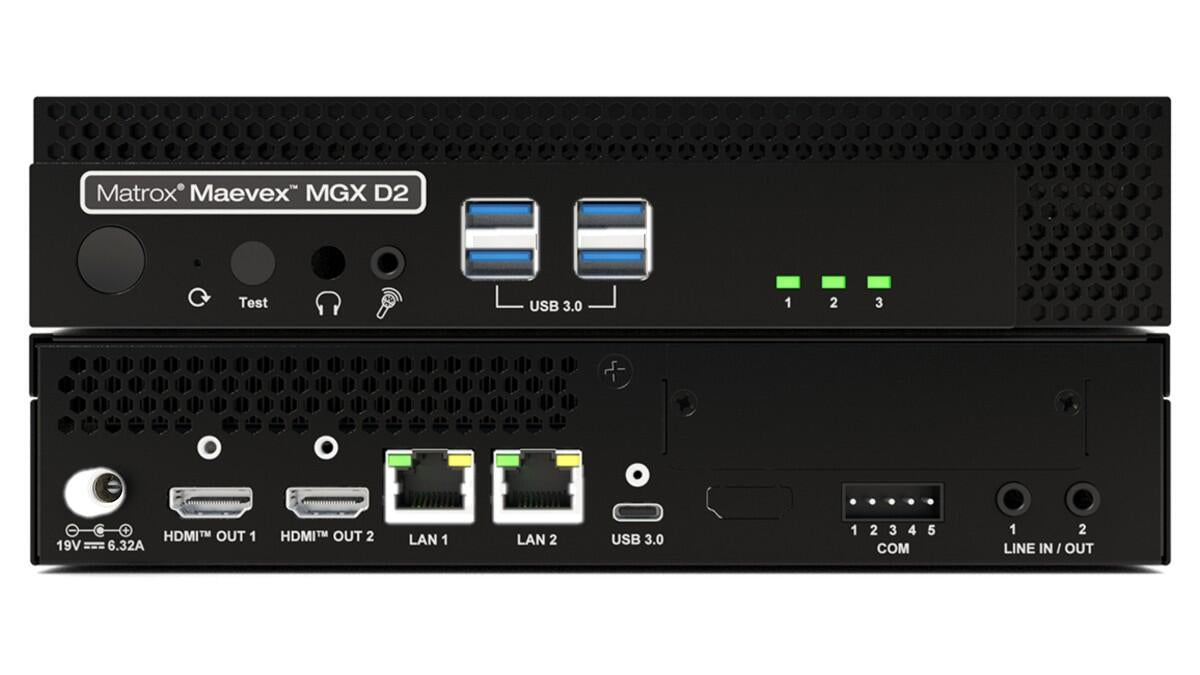 Matrox MVX-MGXD2Y-NA decoder Black