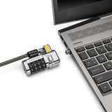 Kensington ClickSafe 3-in-1 Combination Laptop Lock – Master Coded