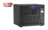 QNAP TVS-h1688X NAS Tower Intel® Xeon® W-1250 32 GB DDR4 0 TB QuTS hero Black