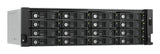 QNAP TL-R1600PES-RP storage drive enclosure HDD/SSD enclosure Black, Grey 2.5/3.5"