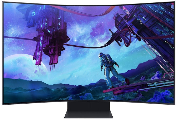 Samsung LS55CG970NNXGO computer monitor 139.7 cm (55") 3840 x 2160 pixels 4K Ultra HD LCD Black