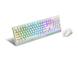 MSI VIGOR GK30 COMBO WHITE keyboard Mouse included Gaming USB