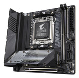 GIGABYTE B650I AORUS ULTRA Motherboard - Supports AMD Ryzen 9000 CPUs, 8+2+1 Digital VRM, up to 7200MHz DDR5 (OC), 1xPCIe 5.0 + 2xPCIe 4.0 M.2, Wi-Fi 6E, 2.5GbE LAN, USB 3.2 Gen 2x2