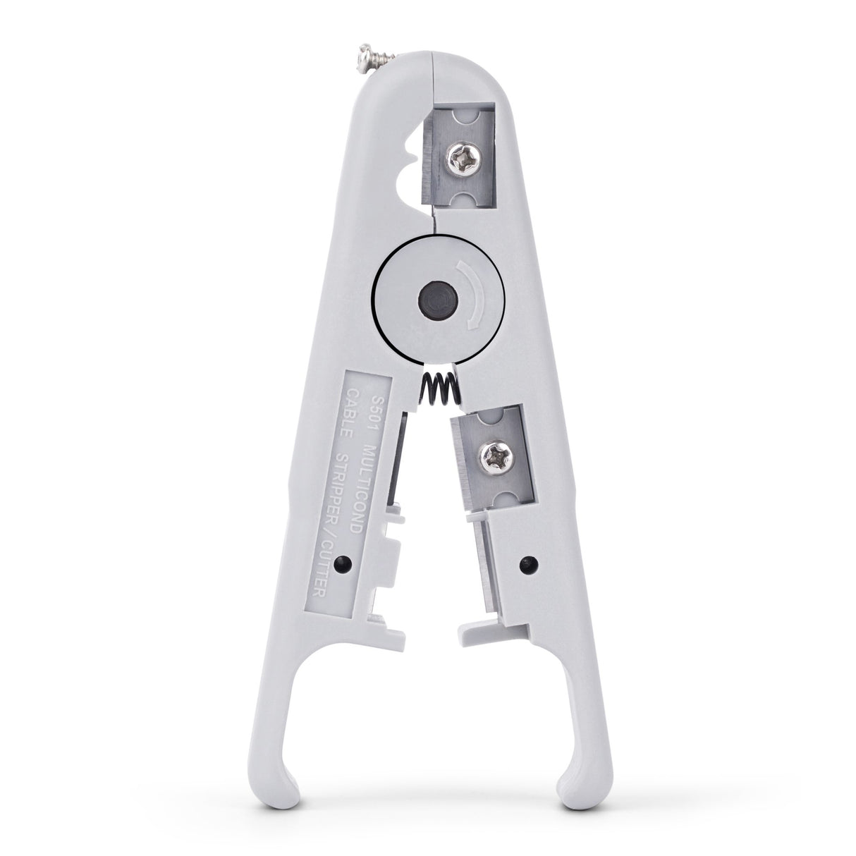 StarTech.com Network Cable Stripper and Cutter, Professional Wire Stripper for UTP/FTP/STP/Coax Cables, Rotary Wire Stripping and Cutting Tool