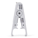 StarTech.com Network Cable Stripper and Cutter, Professional Wire Stripper for UTP/FTP/STP/Coax Cables, Rotary Wire Stripping and Cutting Tool