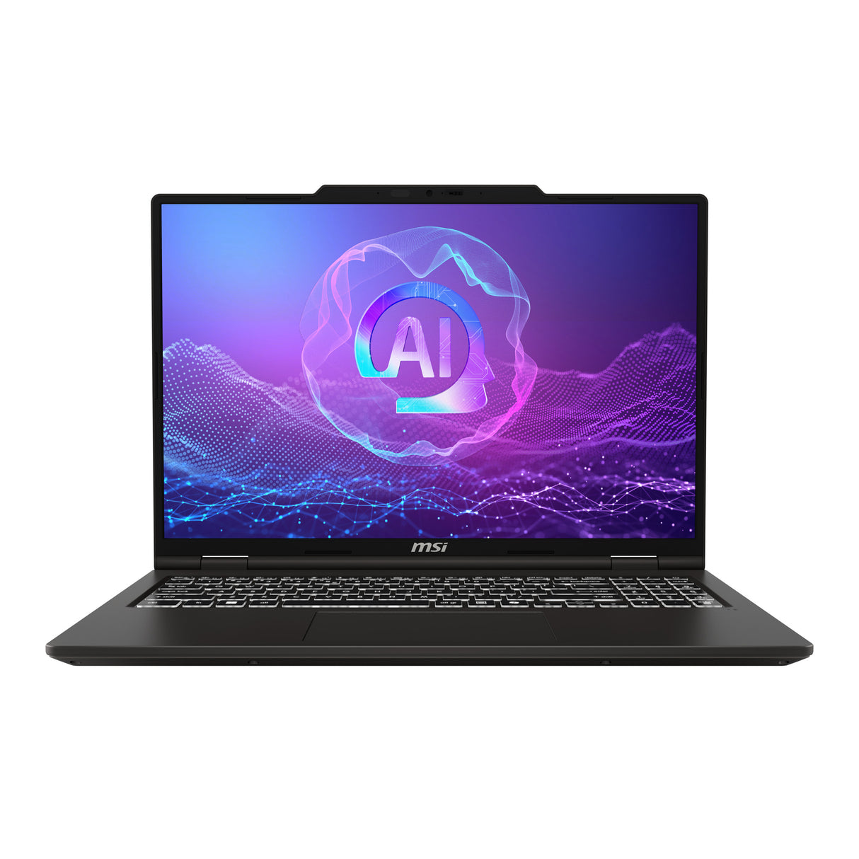 MSI VenturePro 16 A2RWFG-023CA Intel Core 9 270H Netbook 40.6 cm (16") 2K 32 GB DDR5-SDRAM 1 TB SSD NVIDIA GeForce RTX 5060 Wi-Fi 6E (802.11ax) Windows 11 Home Grey