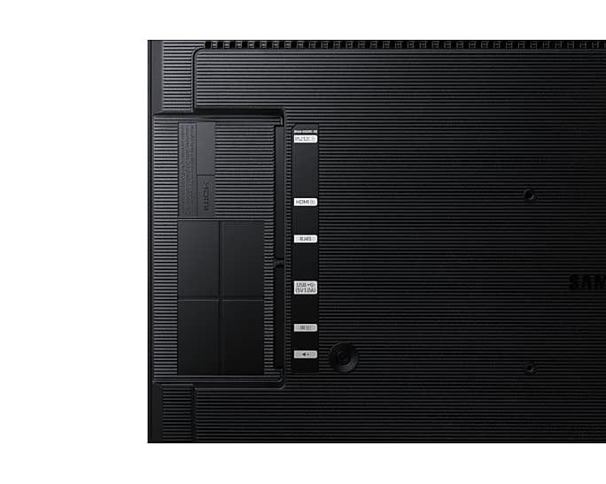 Samsung LH24QBCEBGC Digital signage flat panel 61 cm (24") LCD Wi-Fi 250 cd/m² Full HD Black Tizen 7.0