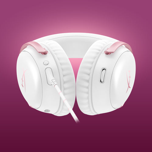 HyperX Cloud III - Gaming Headset (White/Pink)