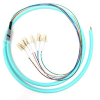 Primewired Fiber Pigtail Multimode 1m LC/UPC OM4, 6 cores (w/outside jacket)