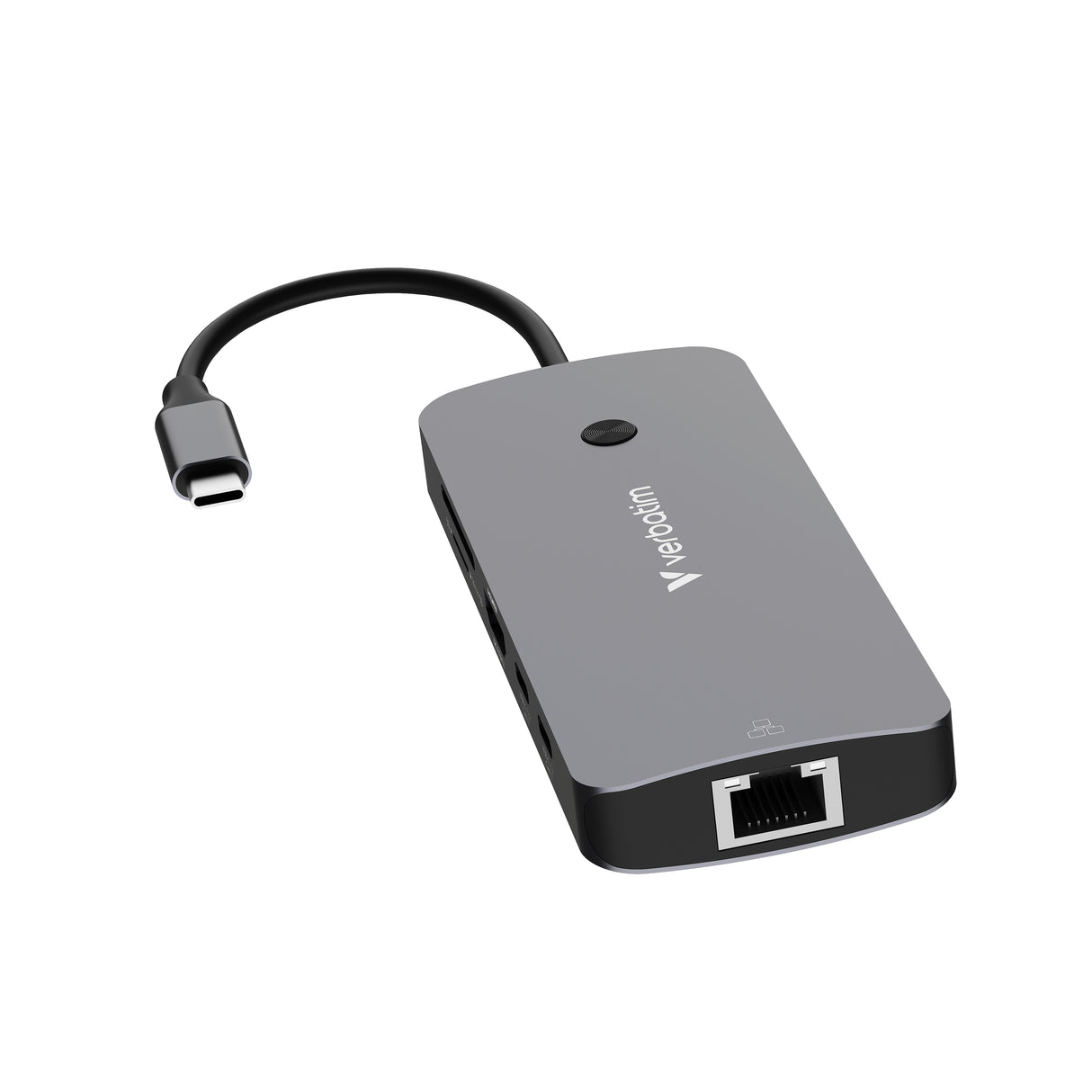 Verbatim CMH-09 USB Type-C 10000 Mbit/s Silver