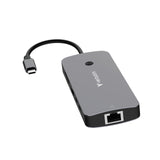 Verbatim CMH-09 USB Type-C 10000 Mbit/s Silver