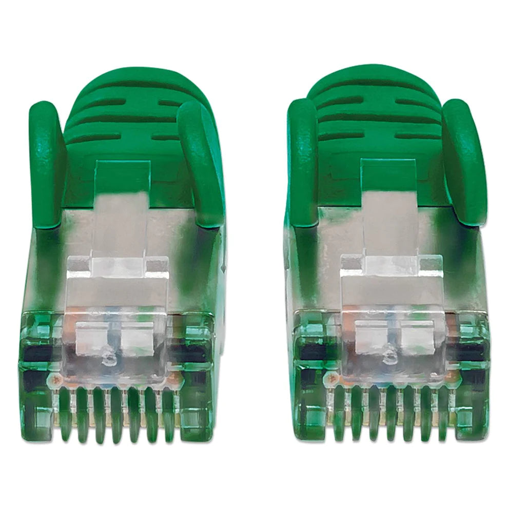 Intellinet IEC-C6AS-GR-25 networking cable Green 7.5 m Cat6a U/UTP (UTP)