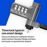 HP Universal Resettable Combination Cable Lock
