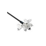 Kensington Slim N17 2.0 Keyed Dual Head Laptop Lock for Wedge-Shaped Slots