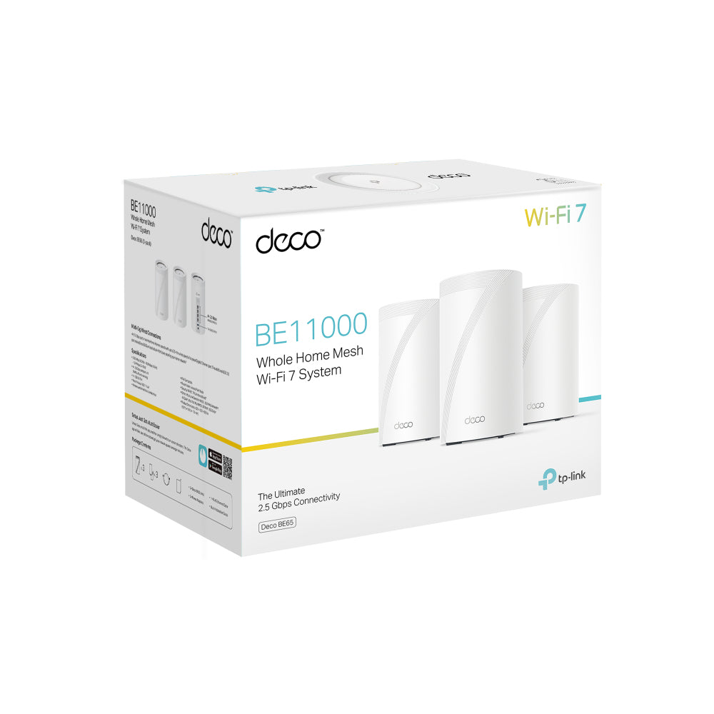 TP-Link BE9300 Whole Home Mesh Wi-Fi 7 System(Tri-Band)
