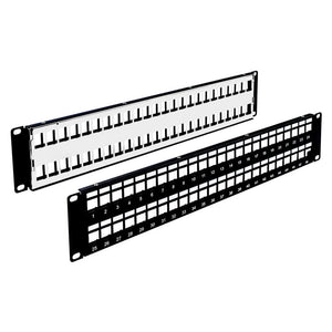 Wavenet Patch Panel Unloaded 48-Port 2U