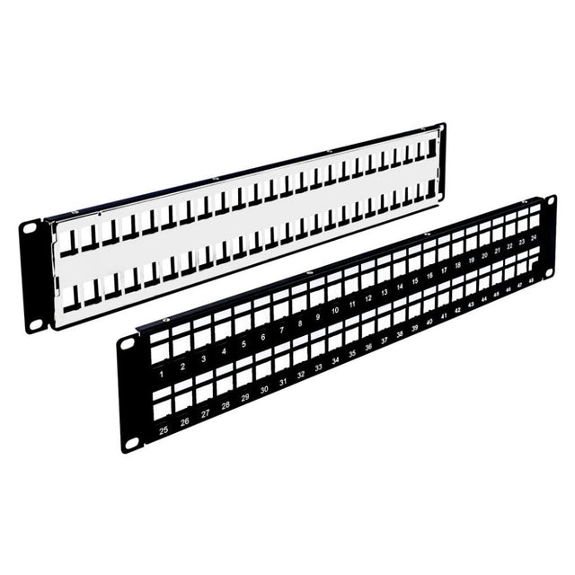 Wavenet Patch Panel Unloaded 48-Port 2U