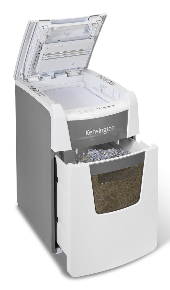 Kensington OfficeAssist A1500 paper shredder Micro-cut shredding 55 dB Grey, White