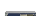 NETGEAR GS728TPP Managed L2/L3/L4 Gigabit Ethernet (10/100/1000) Power over Ethernet (PoE) 1U Grey