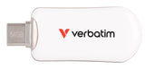 Verbatim Plectra USB-C Flash Drive White 64GB