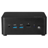 MSI CUBI NUC 1M-011BUS PC/workstation barebone 0.84L sized PC Black 100U Intel SoC
