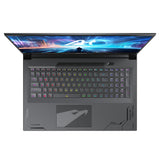 GIGABYTE AORUS 17X AXG-64US665SH laptop Intel® Core™ i9 i9-14900HX 43.9 cm (17.3") Quad HD 32 GB DDR5-SDRAM 2 TB SSD NVIDIA GeForce RTX 4080 Wi-Fi 6E (802.11ax) Windows 11 Home Black