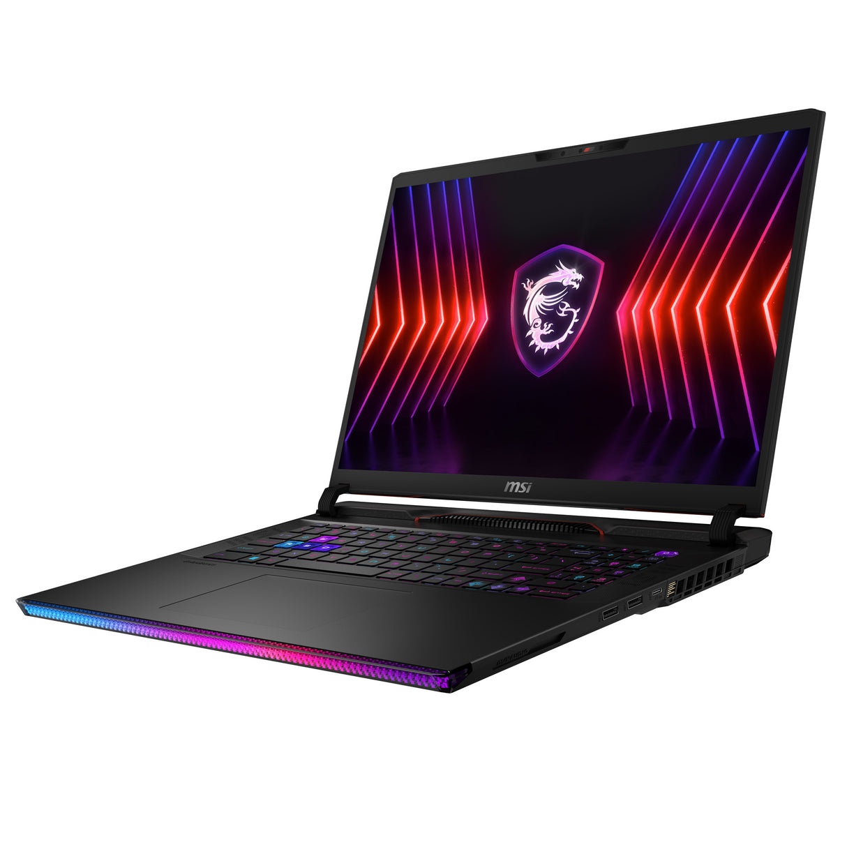 MSI Gaming Raider GE78 HX 14VIG-678CA Intel® Core™ i9 i9-14900HX Laptop 43.2 cm (17") Quad HD+ 64 GB DDR5-SDRAM 2 TB SSD NVIDIA GeForce RTX 4090 Wi-Fi 7 (802.11be) Windows 11 Pro Black