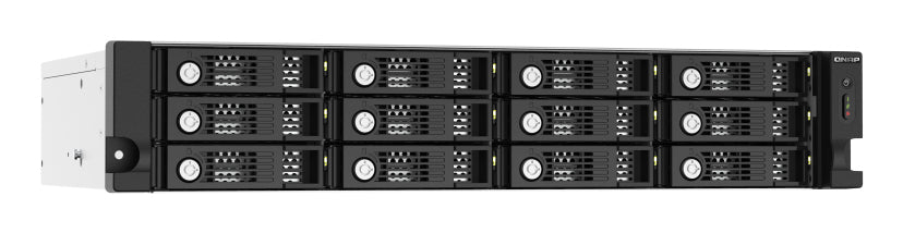 QNAP TL-R1220Sep-RP HDD/SSD enclosure Black, Grey 2.5/3.5"