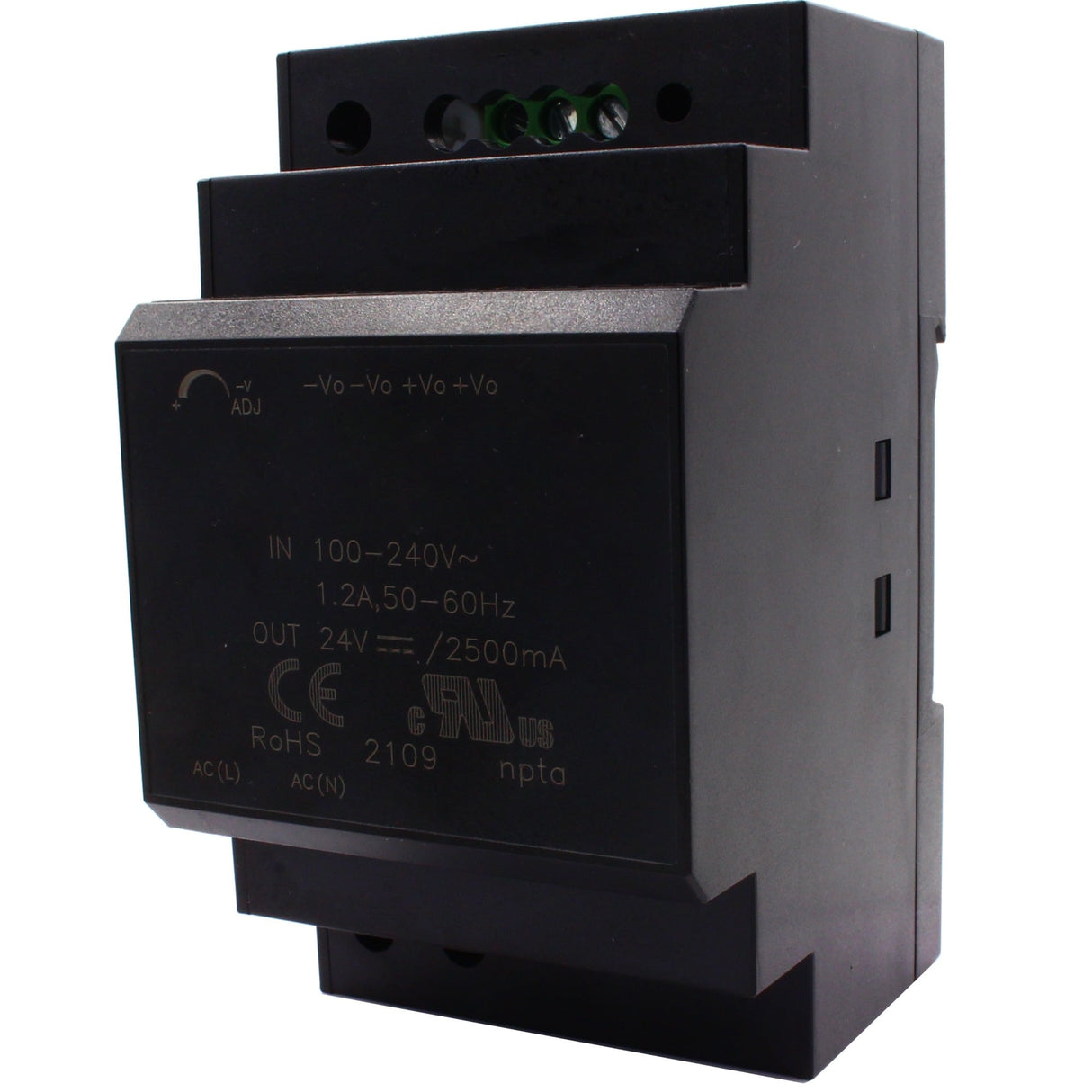 Brainboxes PW-245 power adapter/inverter Indoor Black