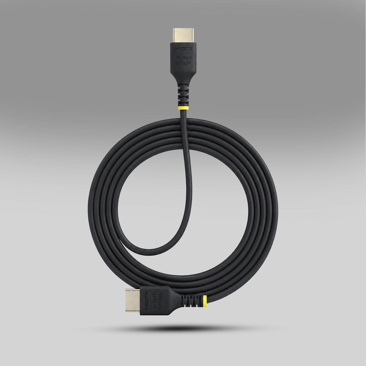 StarTech.com HDMI21-CBL-SLIM-50C HDMI cable 0.5 m HDMI Type A (Standard) Black
