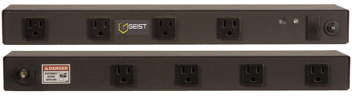 Vertiv Geist BRXN080-10 power distribution unit (PDU) 8 AC outlet(s) 0U Black