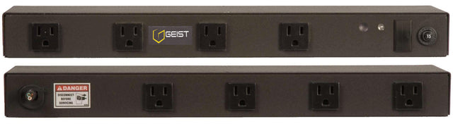 Vertiv Geist BRXN080-10 power distribution unit (PDU) 8 AC outlet(s) 0U Black