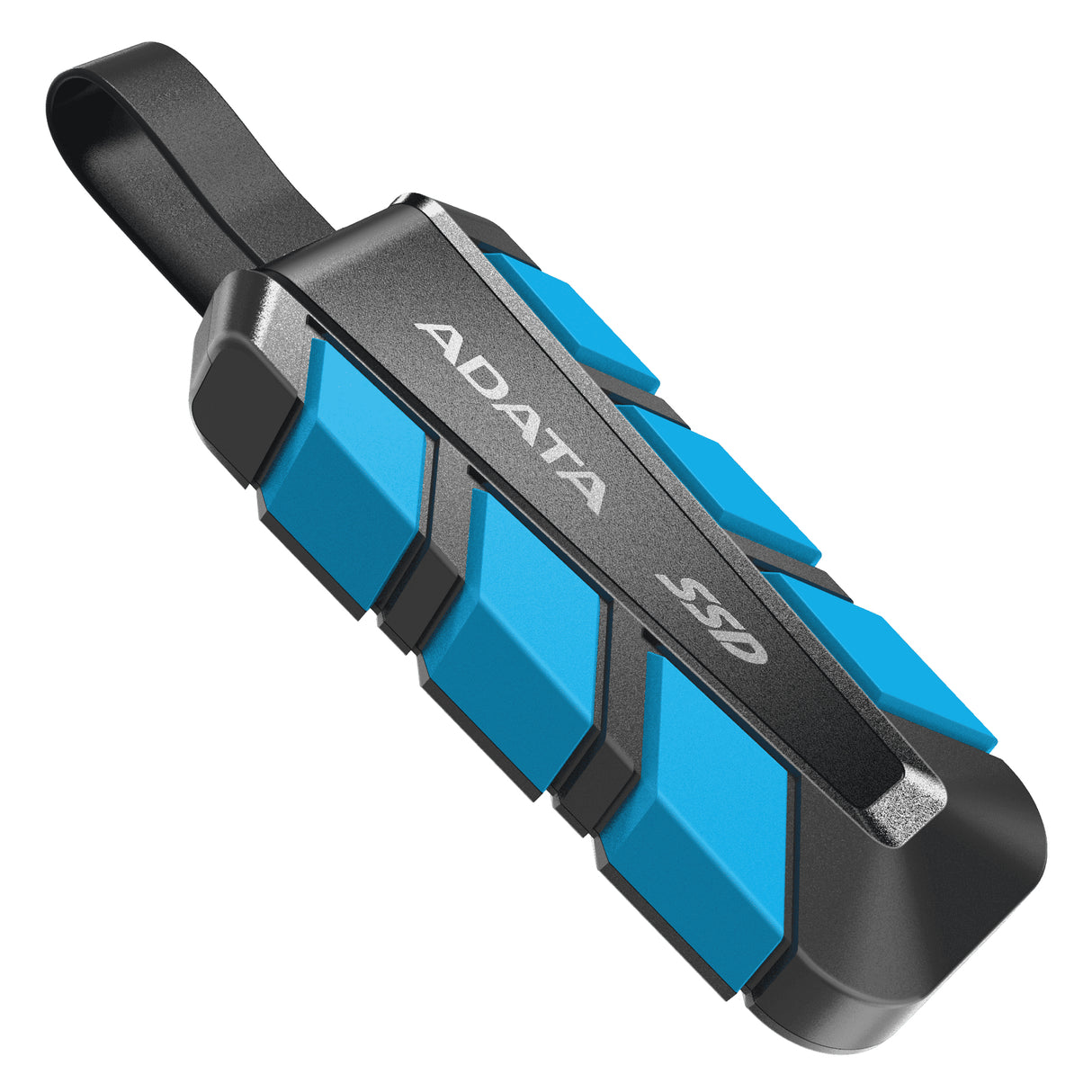 ADATA Externe SSD SC740 2TB Plug&Go blue 1050/1000 MIL.STD USB Type-C 3.2 Gen 2 (3.1 Gen 2) Black, Blue
