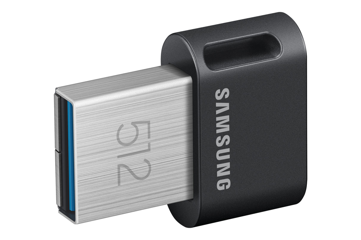 Samsung MUF-512AB USB flash drive 512 GB USB Type-A 3.2 Gen 1 (3.1 Gen 1) Black, Stainless steel