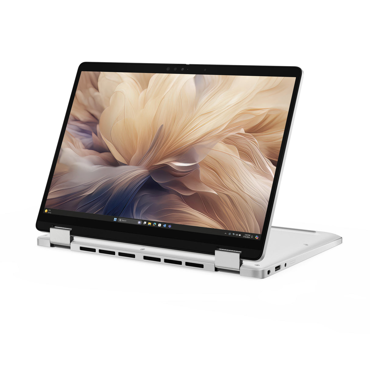 DELL Pro 13 Plus PB13250 2-in-1 Intel Core Ultra 7 265U Hybrid (2-in-1) 33.8 cm (13.3") Touchscreen Full HD+ 16 GB DDR5-SDRAM 512 GB SSD Wi-Fi 6E (802.11ax) Windows 11 Pro US English Aluminium