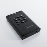 iStorage diskAshur PRO³ HDD 5TB | Secure Portable Hard Drive |FIPS 140-3 Level 3 compliant | AES-XTS 256-bit Hardware Encryption | PIN protected | OS & Platform Independent |GDPR, TAA Compliant|Brute force hack defence | Dust/Water Resistant