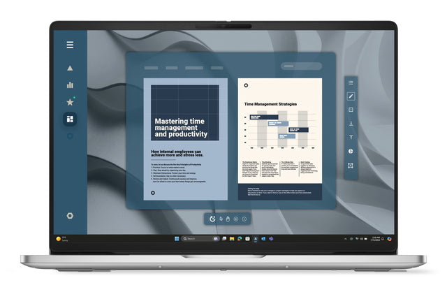 DELL Pro 16 PC16255 Copilot+ PC AMD Ryzen AI 7 PRO 350 Laptop 40.6 cm (16") Full HD+ 16 GB DDR5-SDRAM 512 GB SSD Wi-Fi 6E (802.11ax) Windows 11 Pro US English Silver, Platinum