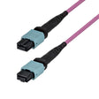StarTech.com 3m (10ft) MTP®/MPO Fiber Optic Cable, 24F Type-B, OS2 Single Mode MTP/APC Female Fiber Patch Cable, 9/125µm, OFNP Plenum, MTP-24 Fiber Jumper Cord