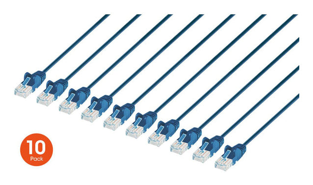 Intellinet 742658 networking cable Blue 6 m Cat6 U/UTP (UTP)