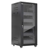 Intellinet Pro Line Network Cabinet with Integrated Fans, 27U