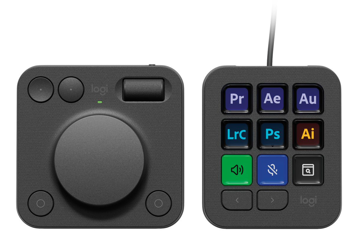 Logitech MX Creative Console Keypad Bluetooth/USB Graphite