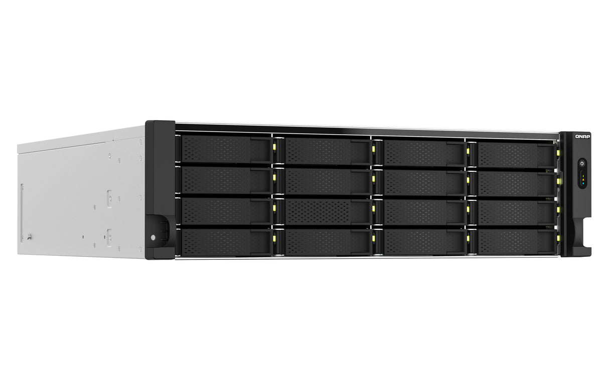 QNAP TS-h2287XU-RP NAS Rack (3U) Intel Xeon E E-2336 32 GB DDR4 0 TB QuTS hero Black, White