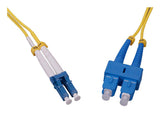 Intellinet 760430 InfiniBand/fibre optic cable 1 m LC SC SMF Yellow