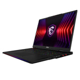 MSI Raider 18 HX A14VHG-431CA Intel® Core™ i9 i9-14900HX Laptop 45.7 cm (18") Quad HD+ 32 GB DDR5-SDRAM 1 TB SSD NVIDIA GeForce RTX 4080 Wi-Fi 7 (802.11be) Windows 11 Home Black