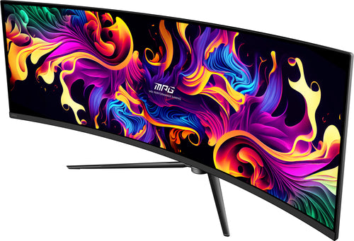 MSI MPG 491CQPX QD-OLED computer monitor 124.5 cm (49") 5120 x 1440 pixels Dual QHD Black