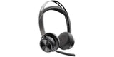 HP Poly Voyager Focus 2 USB-C-C Headset +USB-C/A Adapter +Charging Stand