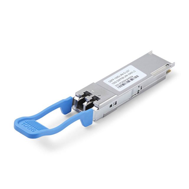 StarTech.com MSA Uncoded QSFP Module, 100Gbps Single Mode Fiber (SMF), 10km [6.2mi], LC Transceiver, 1310nm