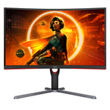 AOC G3 CQ27G3S computer monitor 68.6 cm (27") 2560 x 1440 pixels Quad HD LED Black, Red