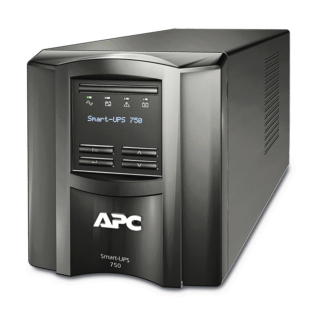 APC SMT750C uninterruptible power supply (UPS) Line-Interactive 0.75 kVA 500 W 6 AC outlet(s)